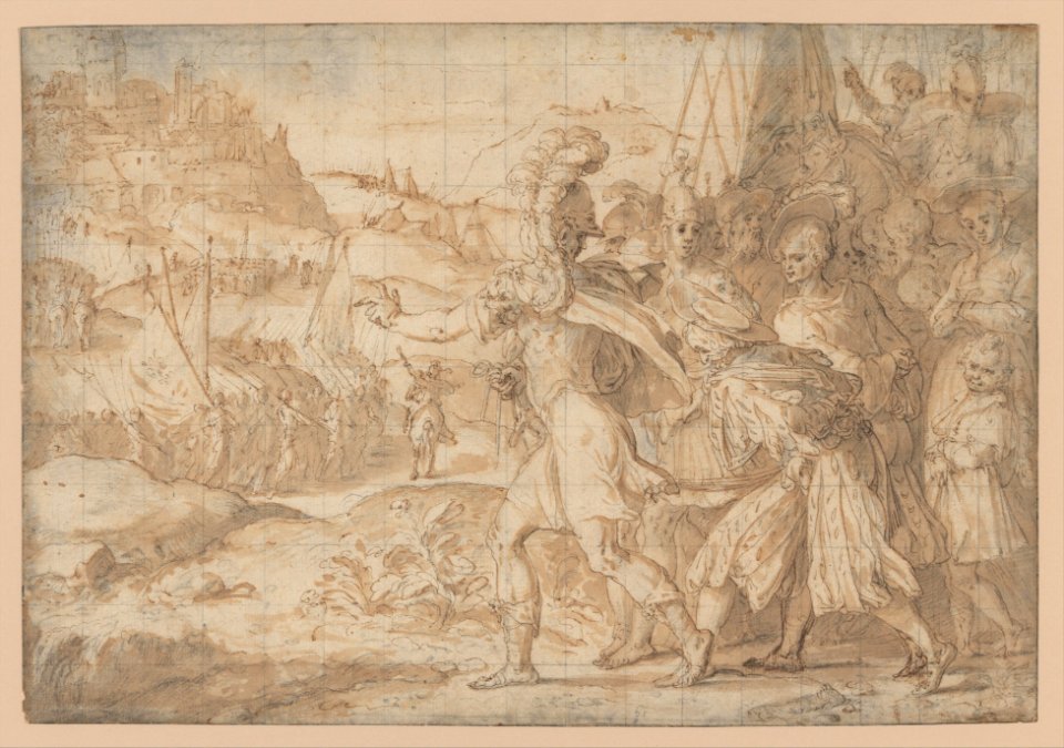 The Siege of Fiesole by the Goths MET DP222196