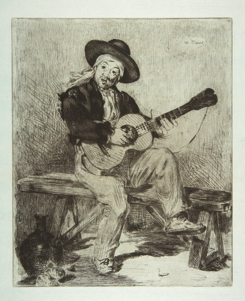 The Spanish Singer (Le Guitarrero) MET DP815313