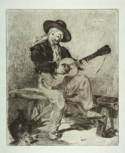 The Spanish Singer (Le Guitarrero) MET DP815313