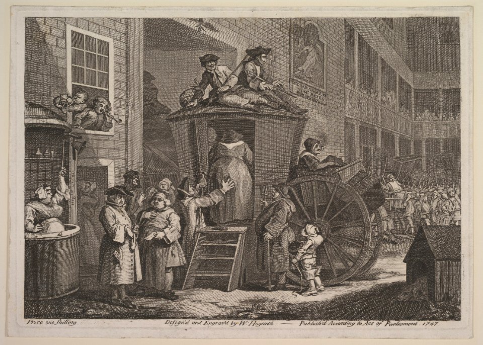 The Stage Coach, or Country Inn Yard MET DP824959