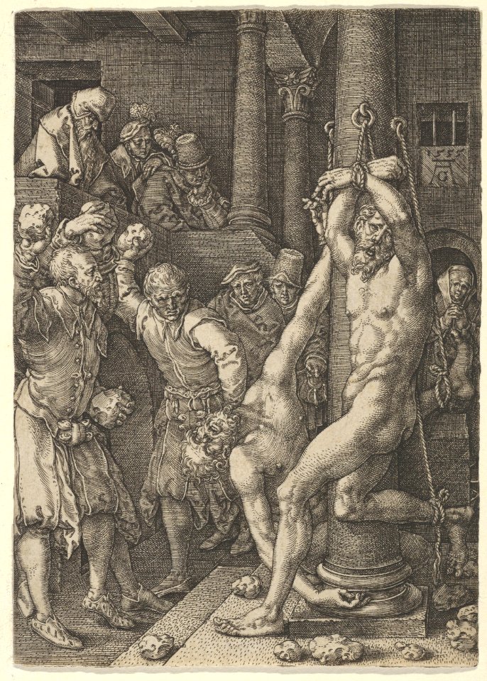 The Stoning of the Elders, from The Story of Susanna MET DP836638