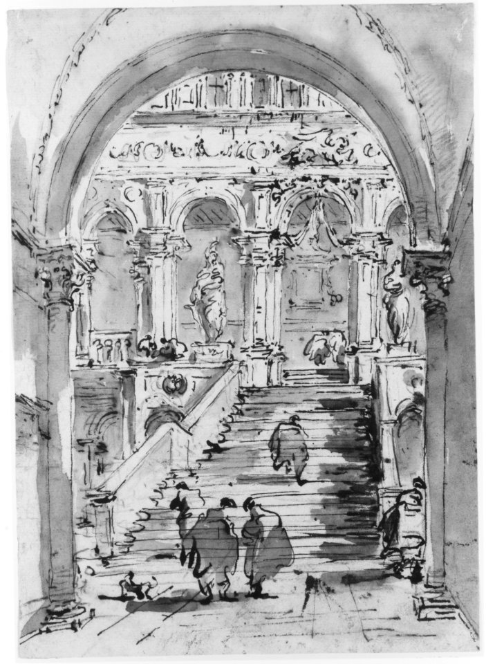 The Staircase of the Giants, Ducal Palace, Venice MET 176888