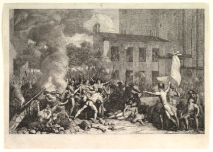 The Storming of the Bastille on 14 July 1789 (Prise de la Bastille le 14 juillet 1789) MET DP820481