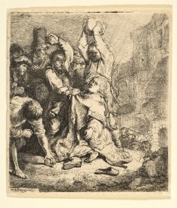 The Stoning of St. Stephen MET DP814395