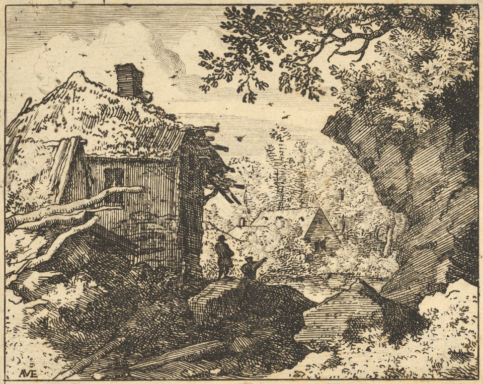 The Straw Hut Seen from Behind MET DP837567