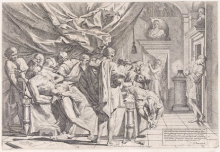 The suicide of the philosopher Cato Met DP888744
