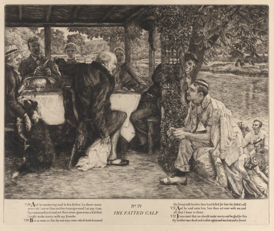 The Parable of the Prodigal Son, No. IV- The Fatted Calf Met DP884535