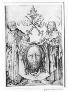 The Sudarium with St. Peter and St. Paul MET 51795