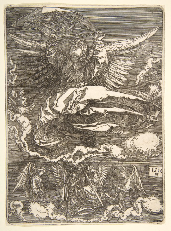 The Sudarium Held by One Angel MET DP815775
