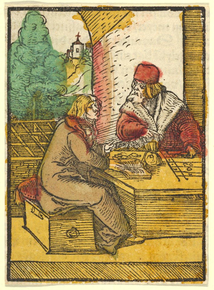The Parable of the Rich Man and the Housekeeper, 2, from Das Plenarium MET DP849915