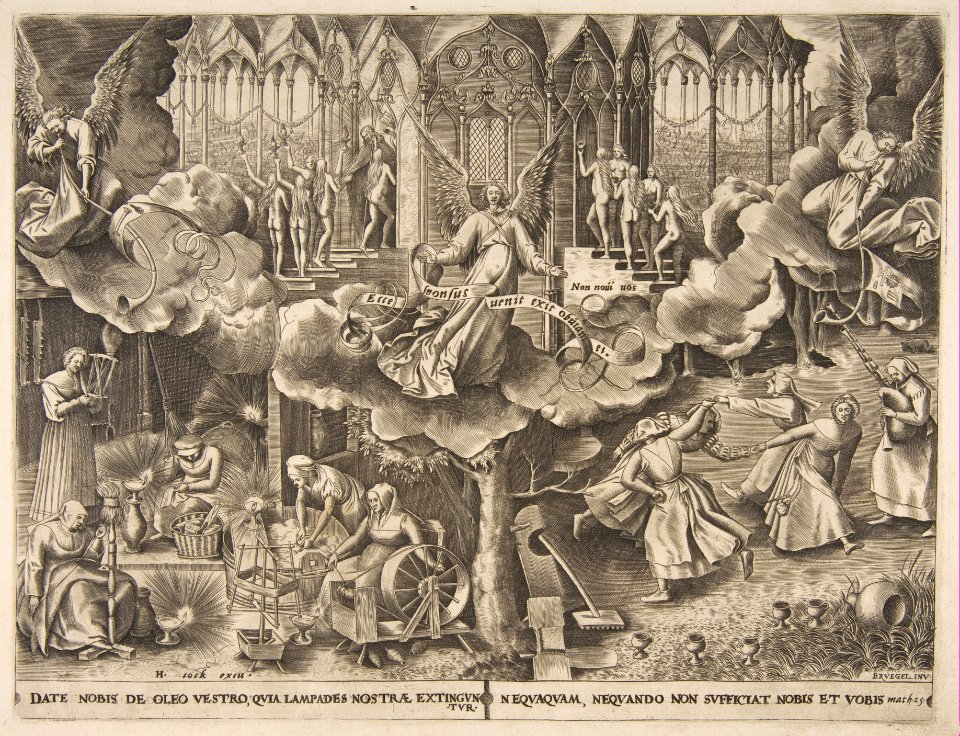 The Parable of the Wise and Foolish Virgins MET DP818243