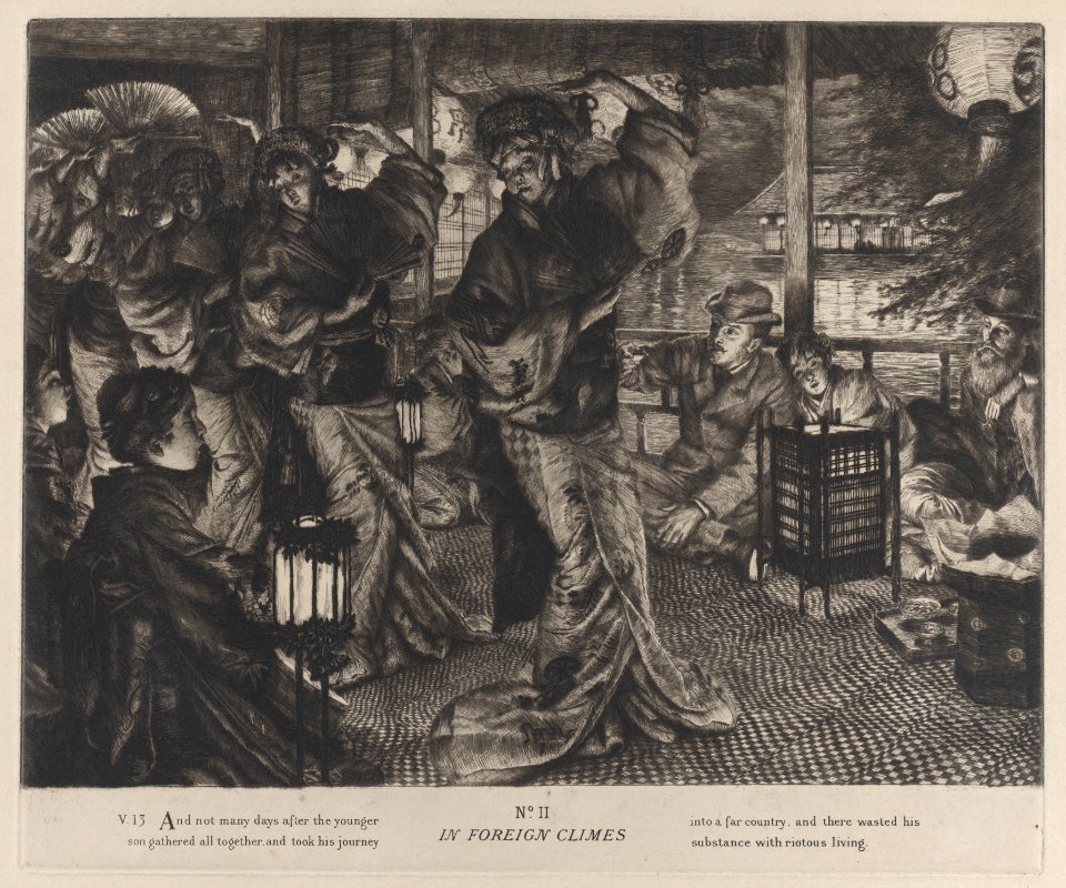 The Parable of the Prodigal Son, No. II- In Foreign Climes Met DP884537