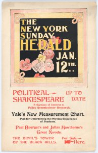 The New York Sunday Herald- January 12th MET DP865252