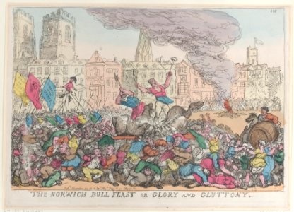 The Norwich Bull Feast or Glory and Gluttony MET DP883892