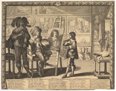 The Noble Artist Painting Louis XIII MET DP829687
