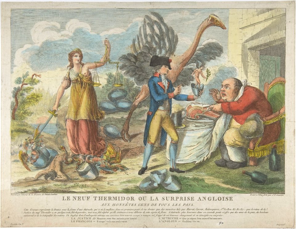The Ninth of Thermidor, or the English Surprise, to Honest People of All Countries (Le Neuf Thermidor ou la surprise angloise, aux honnêtes gens to tous le pays) MET DP808676