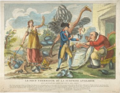 The Ninth of Thermidor, or the English Surprise, to Honest People of All Countries (Le Neuf Thermidor ou la surprise angloise, aux honnêtes gens to tous le pays) MET DP808676