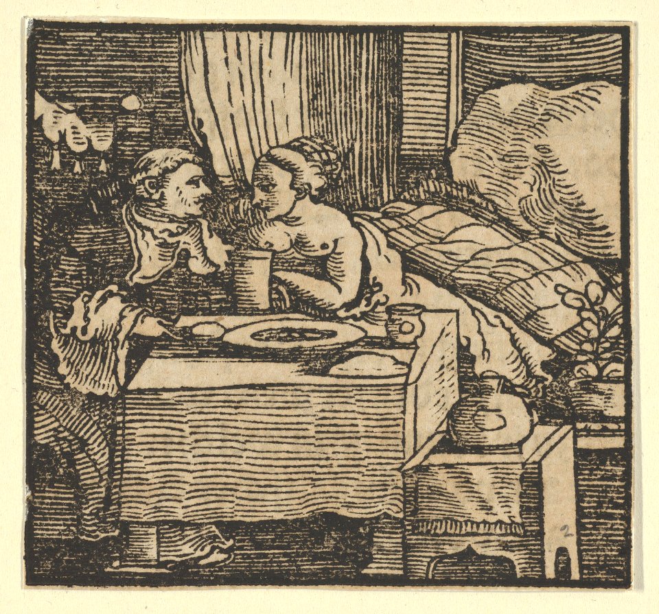 The Nude Girl and the Abbot, from The Decameron MET DP849310