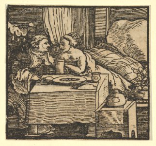 The Nude Girl and the Abbot, from The Decameron MET DP849310