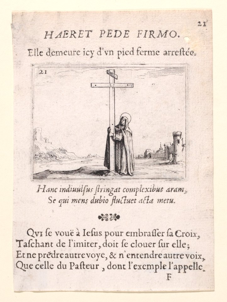 The Nun Holds the Cross Met DP890745