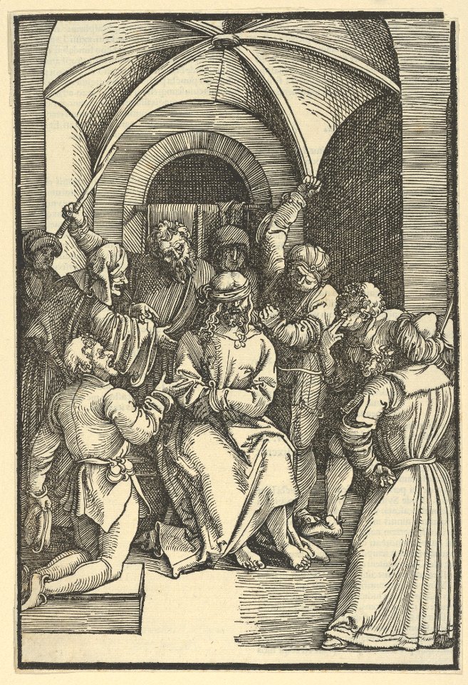 The Mocking of Christ, from Speculum passionis domini nostri Ihesu Christi MET DP848948