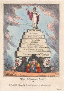 The Modern Babel, or Giants Crushed by a Weight of Evidence - MET DP880591