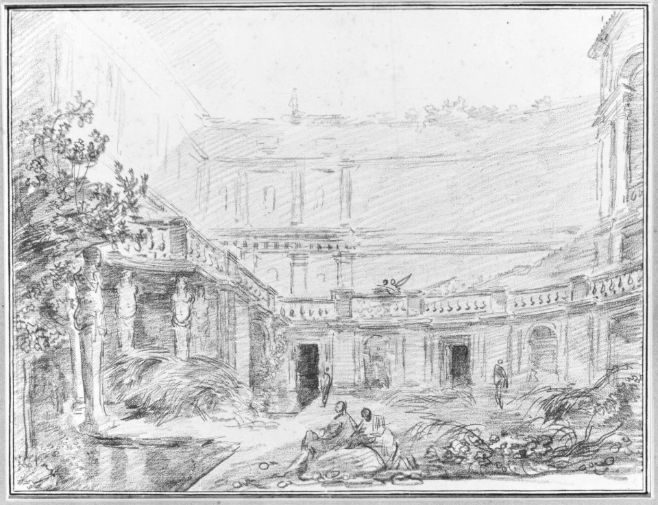 The Nymphaeum of the Villa di Papa Giulio, Rome MET 168958