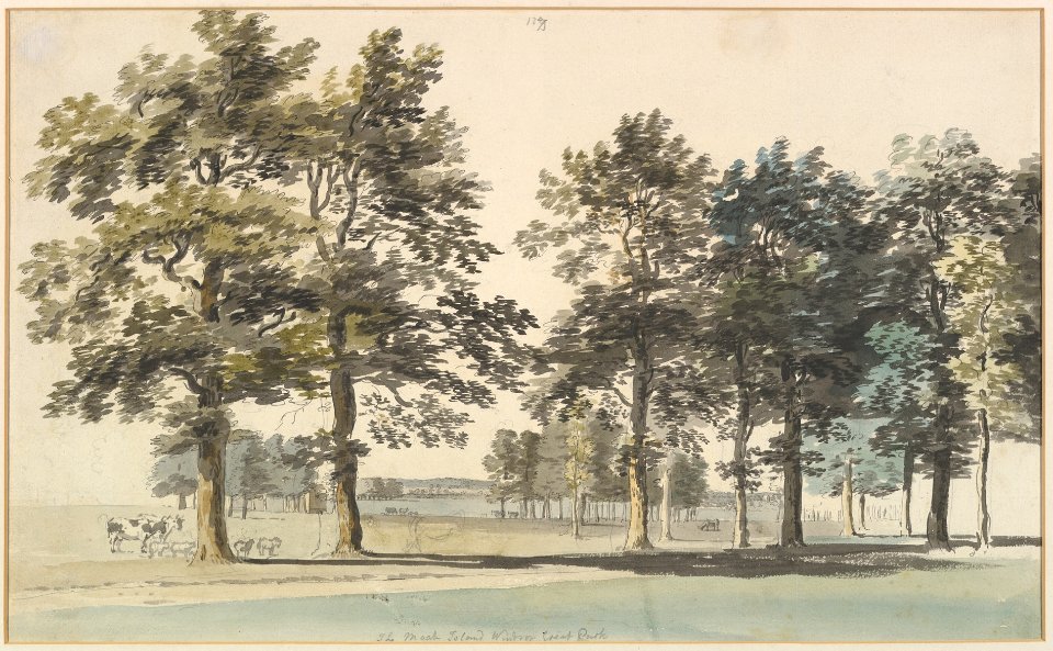 The Moat Island, Windsor Great Park MET DP829470