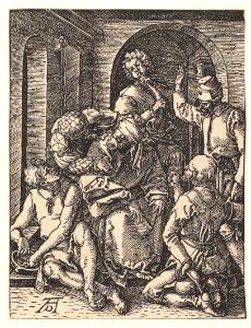 The Mocking of Christ, from The Small Passion MET DP820449