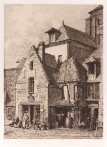The Old Market at Fecamp Met DP886856
