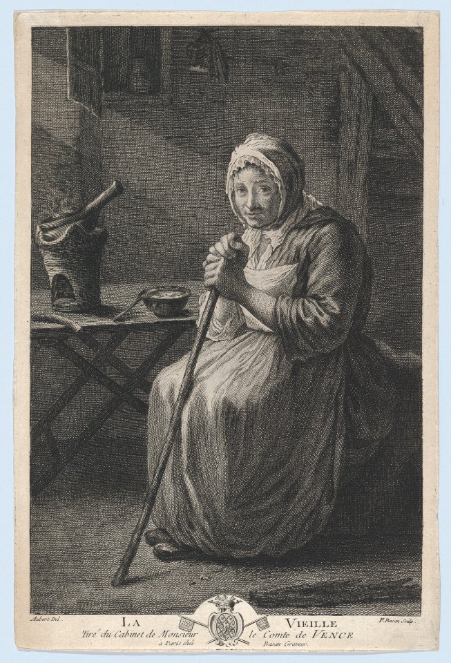 The Old Woman; from the Office of The Count of Vence MET DP874055