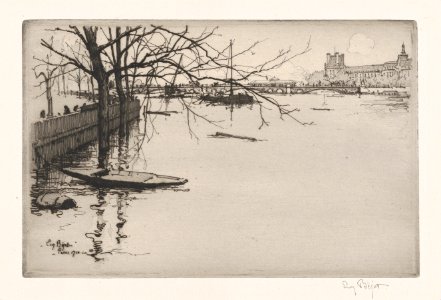 The Paris Flood MET DP874170