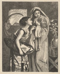 The Infant Moses (Dalziels' Bible Gallery) MET DP835621