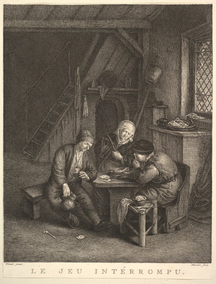 The Interrupted Game (Le Jeu intérrompu) MET DP822099