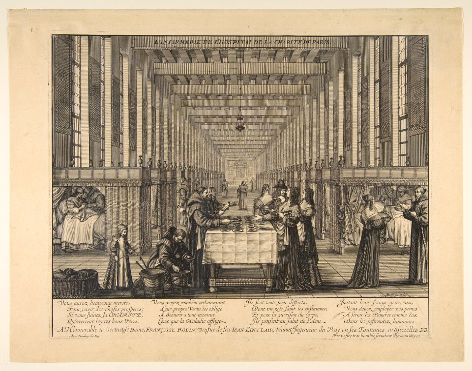 The Infirmary of the Hospital of Charity MET DP818132