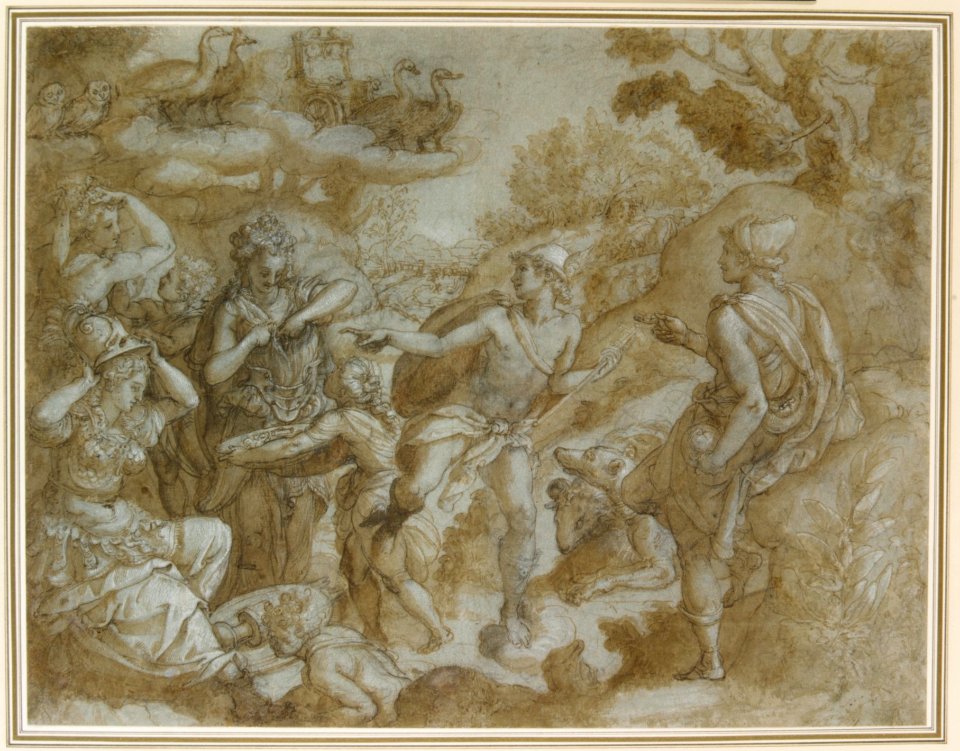 The Judgment of Paris MET DR458