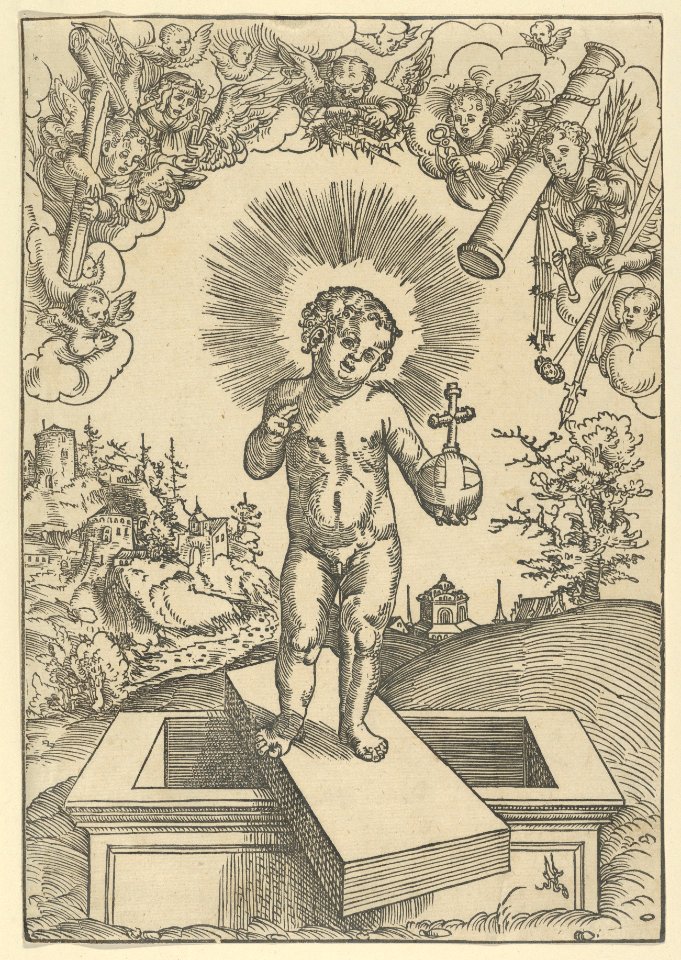 The Infant Christ as Redeemer MET DP842112
