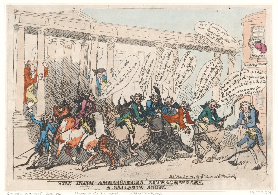 The Irish Ambassadors Extraordinary, A Gallante Show MET DP871993