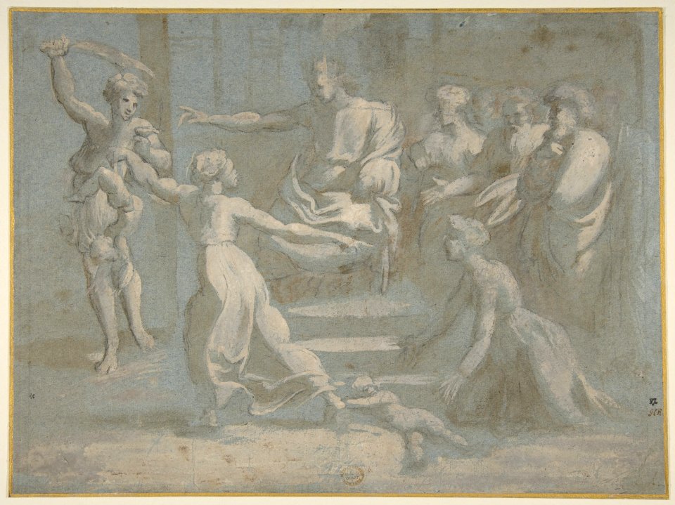 The Judgment of Solomon, after Raphael MET DP811273