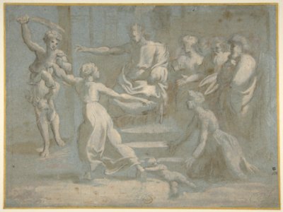 The Judgment of Solomon, after Raphael MET DP811273