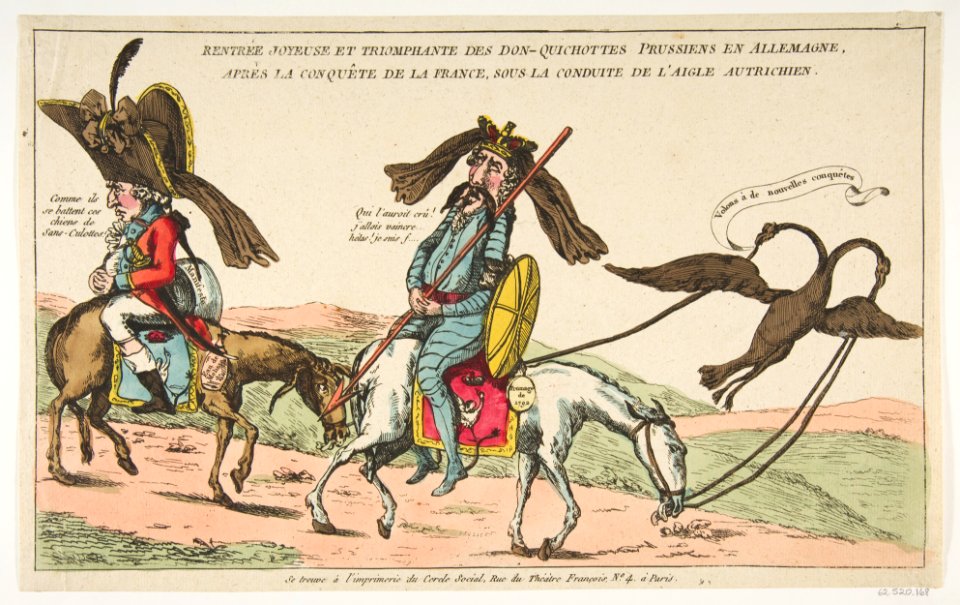 The Joyous Triumphal Entry of the Prussian Don Quixote into Germany after the Conquest of France - MET DP818677