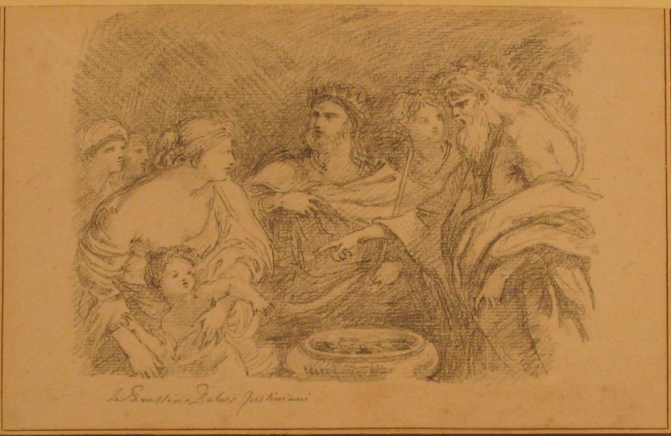 The Infant Moses before Pharaoh, after Giovanni Battista Ruggieri MET 61.234