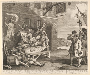 The Invasion, Plate 2- England MET DP835385