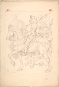 The Knight and His Companion (Punch, March 5, 1887) MET DP801573