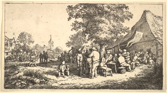 The Kermess Under the Great Tree MET DP822077