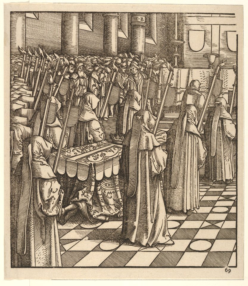 The King of Feuereisen and His Only Daughter, from Der Weisskunig MET DP834068