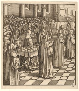 The King of Feuereisen and His Only Daughter, from Der Weisskunig MET DP834068