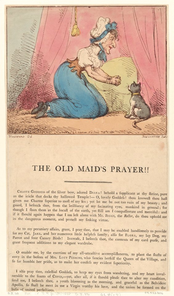 The Old Maid's Prayer!! MET DP873662
