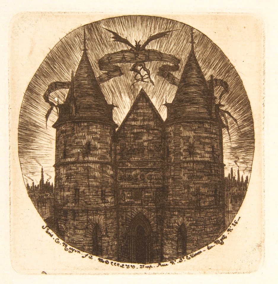 The Old Entrance to the Palais de Justice, Paris MET DP813152