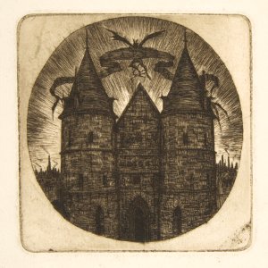 The Old Gate of the Palais de Justice, Paris MET DP813127